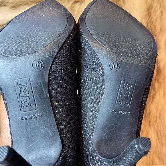 Sparkly Black heels - Picture 7 of 8